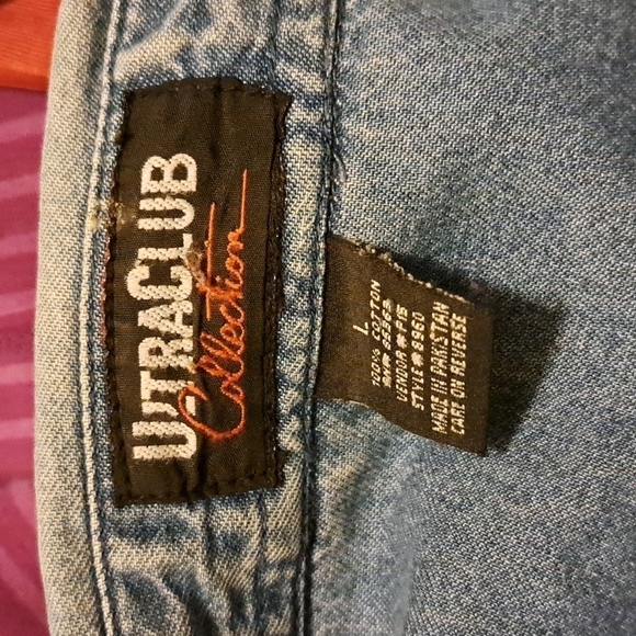 Ultrasound button Down size large 100% cotton - Picture 4 of 4